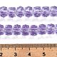 Chapelets de perles en verre transparente  &nbsp;EGLA-K071-01E-4