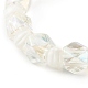 Ensembles de bracelets extensibles en perles acryliques transparentes à facettes pour enfants BJEW-JB06220-7