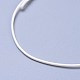 Fabbricazione coreana del braccialetto del cavo del poliestere cerato ecologico BJEW-JB04256-04-2