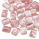 Cherry Quartz Glass Cabochons G-T028-10x14mm-05-1
