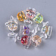 Resin Cup Pendants CRES-S359-10-1