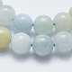 Chapelets de perles en aigue-marine naturelle X-G-K240-04-3