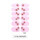 Pegatinas de calcomanías de uñas de cubierta completa de la serie de flores MRMJ-T109-WSZ465-2