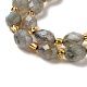 Chapelets de perles en labradorite naturelle  G-H295-C15-01-3