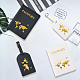 2 бирка для багажа из искусственной кожи и 2 обложки для паспорта FIND-CL0001-14E-7