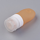 創造的なポータブルシリコンポイントボトリング  シャワーシャンプー化粧品エマルジョン貯蔵ボトル  オレンジ  93x42mm 容量：約37ml MRMJ-WH0006-F03-37ml-4