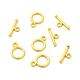 Rack Plating Alloy Toggle Clasps FIND-I034-21MG-3