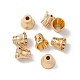 Rack Plating Brass Bead Cone KK-L184-03LG-3