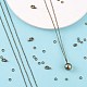 DIY 3m ovale Messingkabelketten Halsketten-Sets DIY-FS0001-21AB-4
