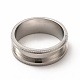 201 кольцо из нержавеющей стали с рифлением для пальцев STAS-P323-10P-2