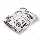 Polycotton(Polyester Cotton) Packing Pouches Drawstring Bags ABAG-S004-07A-10x14-3