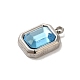 Подвески из стекла из нержавеющей стали 304 STAS-L022-062P-08-2