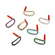 Accessoires de clous d'oreilles émaillés de fer IFIN-N003-19-M-1