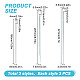 6 Stück&nbsp;TOOL-DC0001-09-2