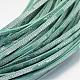 Silver Plated Imitation Leather Cords LC-R010-03A-2