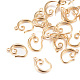 Brass Earring Hooks X-KK-R037-119KC-1