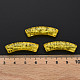 Transparent Crackle Acrylic Beads CACR-S009-001A-N81-5
