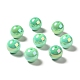 Placage uv perles acryliques irisées arc-en-ciel PACR-D070-01-2