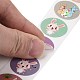 8 Patterns Easter Theme Self Adhesive Paper Sticker Rolls DIY-C060-03G-4
