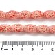 Cuentas talladas de coral sintético CORA-D033-B01-A-5
