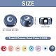 Pandahall Elite 64pcs 8 Farben handgemachte Porzellanperlen PORC-PH0001-22-4