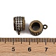 Латунные поручни из кубического циркония с микропаве ZIRC-M075-05AB-A-NR-3