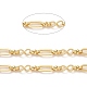 Brass Oval & Infinity Link Chains CHC-K013-08G-2