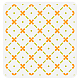 FINGERINSPIRE Moroccan Geometric Stencil 11.8x11.8 inch Grid Tile Wall Stencil Plastic Square Dots Flowers Pattern Stencil Modern Geometric Stencils Reusable Stencils for Painting Home Wall Decor DIY-WH0391-0255-1