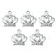 Colgantes de aleación de Diamante de imitación ALRI-YW0001-06-1