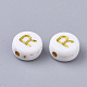 Plating Acrylic Beads PACR-R242-01R-2
