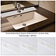Alfombrilla de tierra de diatomeas para grifo de baño&nbsp;FIND-WH0139-816B-2