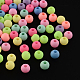Круглый спрей окрашены флуоресцентные акриловые шарики MACR-R554-16-1