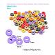 1120Pcs 8 Colors Handmade Polymer Clay Beads CLAY-YW0001-14E-3