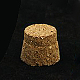 Bouchon de liège en bois X-AJEW-L059-02-1