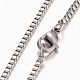 316 Surgical Stainless Steel Venetian Chains Necklaces NJEW-JN01293-04-2