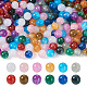 360Pcs 12 Colros Round Imitation Cat Eye Resin Beads OACR-TA0001-12-2
