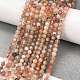 Natürliche sunstone Perlen Stränge&nbsp;X-G-L597-C01-01-2