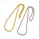 304 Stainless Steel Venetian Chain Box Chain Necklace Making STAS-A028-N031-A-1
