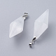 Colgantes de cristal de cuarzo naturales G-G807-D07-2