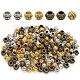Chgcraft 180 pièces 3 couleurs perles européennes en alliage de zinc de style tibétain FIND-CA0006-27-1