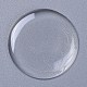 Adesivo epossidico cabochon in plastica trasparente X-AJEW-J031-01-2