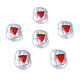 Perles d'imitation perles en plastique ABS KY-N015-164-2
