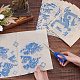 Benecreat 8 лист 8 стильные бумажные керамические наклейки DIY-BC0006-35-3
