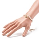 Adjustable Natural Pearl Beads Slider Bracelets BJEW-JB06531-03-3