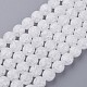 Crackle sintetico perle di quarzo fili X-G-SF8MM-44-1