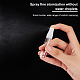 ガラススプレーボトル  詰め替え可能な香水サンプルバイアル  樹脂防塵キャップ付  透明  1.4x7.5cm  容量：5ml（0.17fl.oz） MRMJ-WH0077-062B-3