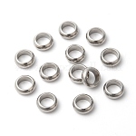 Perles en 304 acier inoxydable, anneau, 8x2.5mm, Trou: 5mm