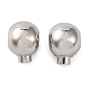 Зажимные бусины из латуни KK-K378-41P