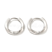 Brass Hoop Earrings EJEW-L211-08G-P