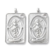 Латунные микро проложить кубического циркония подвески KK-C079-04P